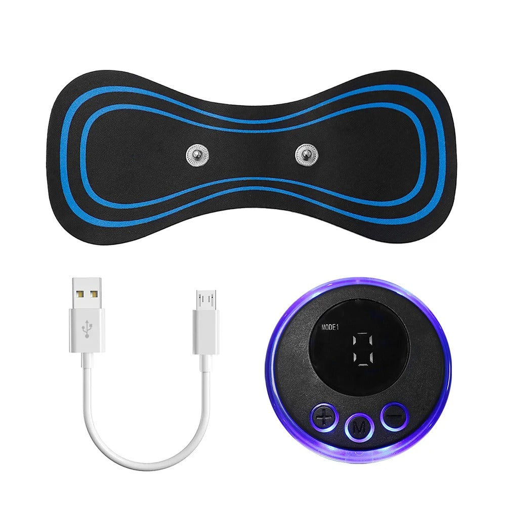 Hands free neck massager